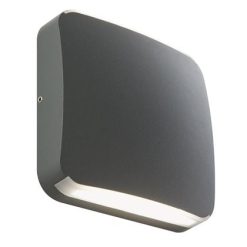 SOVIL APPLIQUE 4W+4W LED 4000K COLORE GRIGIO LINEA PUSH