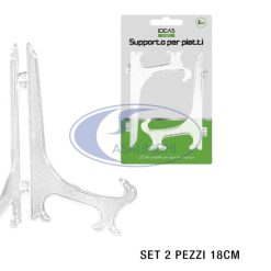 Esponi Piatti Trasp. Set 2 Pz. Cm.18-8050766600701