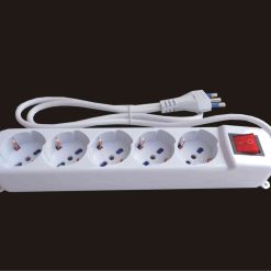 Multipresa 5 Prese Schuko Bip. 10/16A C/Int.-8028274012149