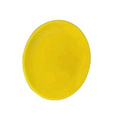 Piatto Ceramica Frutta Cm.20 Giallo-8057960556698