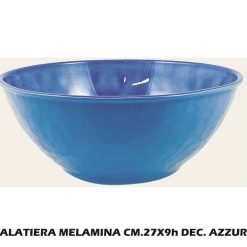 Insalatiera Melamina Cm.27X9H Dec. Azzurro-8057960558944