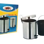 Pattumiera Acciaio Inox Lt.5 C/Pedal. Binty-8001579135058