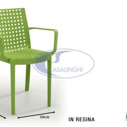 Poltrona Sophie Verde Lime-8003723503560