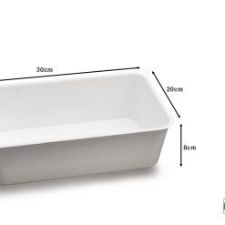 Contenitore Plastica Multiuso Cm.30X20X8H Ass.-8001499006308