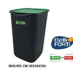 Pattumiera Riciclo Vetro Verde Lt.50-8001499110166