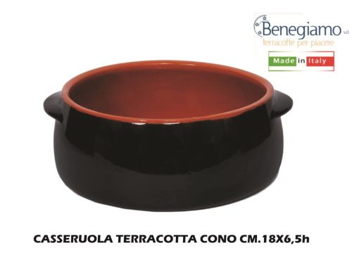 Casseruola Terracotta Cono Cm.18-8056364861780