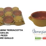 Casseruola Familia Terracotta Cm.8 Cop. Giallo-8056364864545