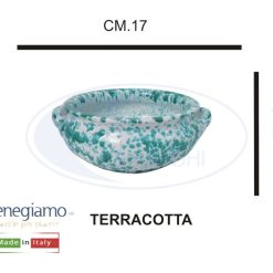 Tegame Terracotta Cm.17 Schizzato-8032770509218