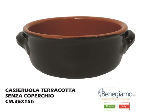 Casseruola Familia Terracotta Cm.36 S/Cop.-8032770506507