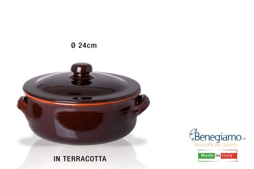 Casseruola Familia Terracotta Cm.24-8032770500130