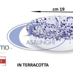 Coppetta Cm.19 Schizzato Blu-8056364864682
