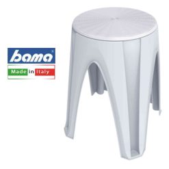 Sgabello Girotondo Bianco Cm.35X35X45