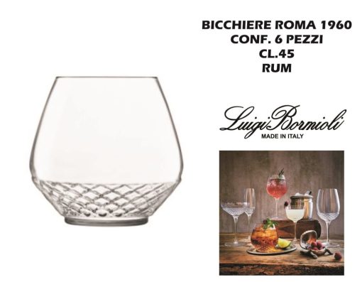 Bicchiere Roma Conf. 6 Pz. Cl.45 Rum-032622027790