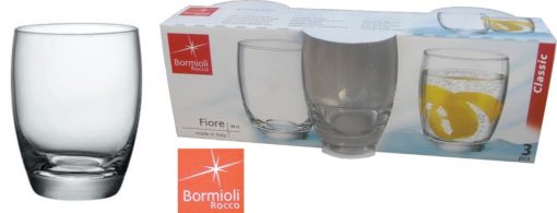 Bicchiere Fiore L'Eau Conf. 3 Pz. Cl.30-8004360029963