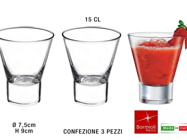 Bicchiere After Dinner Conf. 3 Pz. Cl.15 Ypsilon-8004360030419