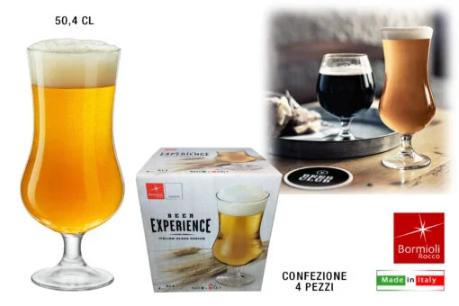 Calice Birra Ale Conf. 4 Pz. Cl.50