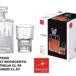 Set Whiskye Vetro Bartender 7 Pz. Novecento-8004360092738