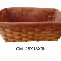 Cestino Portapane Cpn05 Rett.Fod. Cm.28X18X9H-8025520023140