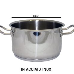Casseruola Veronica Cm.20 Inox-8680465044164