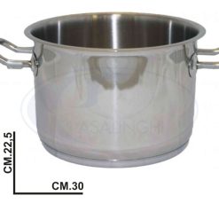 Pentola Veronica Cm.30 Inox X Induzione-8680465077582
