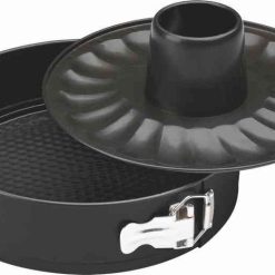 Tortiera Apribile 2 Fondi Drop Teflon Cm.26-8032958909083