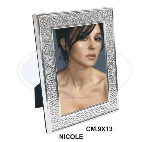 Portafoto Silver Nicole Cm.9X13-8053677184094