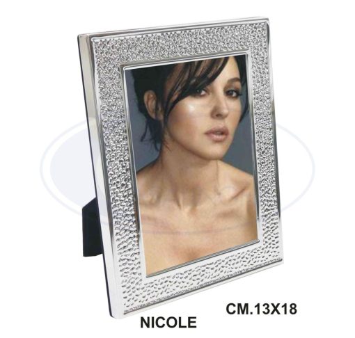 Portafoto Silver Nicole Cm.13X18-8053677184117