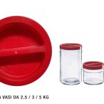 Tappo Rosso X Vaso Ortes Gr.2500/3500/5000-