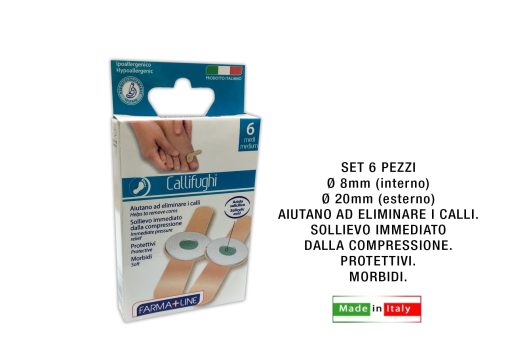 Cerotti Callifughi Set 6 Pz. Feet Farmaline-8021723033870