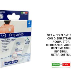 CEROTTO IMPERMEABILE ALTA PROTEZIONE SET 4 PEZZI CM. 5X7