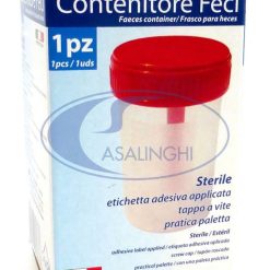 Contenitore Per Feci Sterile Ml.60 Tappo A Vite-8021723039636