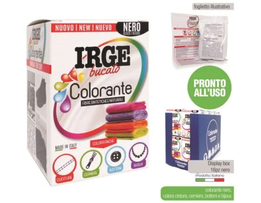 Colorante Tessuti Gr.300 Nero Irge-8021723046504