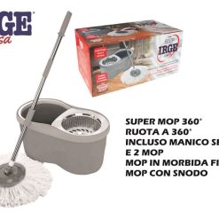 Secchio Ovale Supermop 360 Con Cesto Metallico-8021723049307