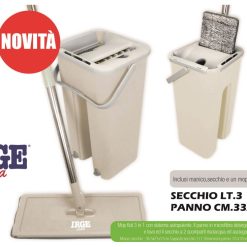Mop Piatto Con Secchio Autopulente-8021723050396