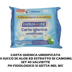 Salviette Carta Igienica Farma Con Cam. 40-8021723051225