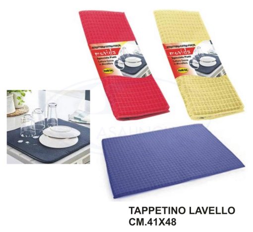 Tappetino Microfibra X Lavello Cm.41X48-8056304642035