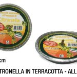 CITRONELLA IN ALLUMINIO CM.16 ALL16 ZANZARE INSETTI