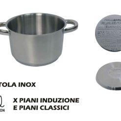 PENTOLA ACCIAIO INOX CM.12 EVERYDAY
