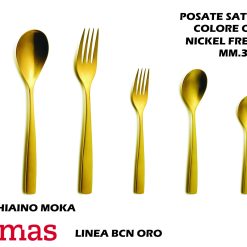 Cucchiaino Moka Bcn Oro-8425734061018
