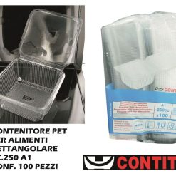 Contenitore Con Cop. Rett.Re Set 100 Pz. A01-8011851110017