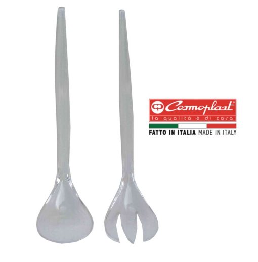 Posate Insalata Plastica Modello Danese Cosmoplast-8002953001341