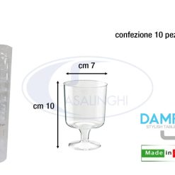 Calice Astoria Set 10 Pz. Cc.200 Acqua Tacca 0