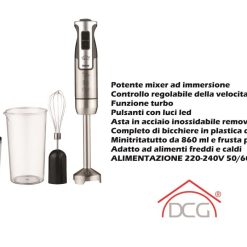 Sbattitore 800W Mixer Con Accessori Hm1112Ss-8032774625532