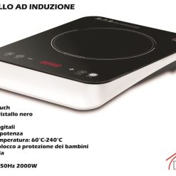 PIASTRA AD INDUZIONE SINGOLA 2000W