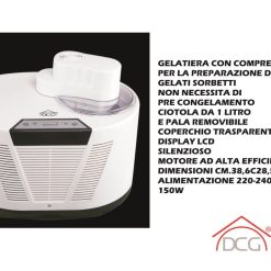 Gelatiera Con Compressore Lt.1 150W-8032774630642