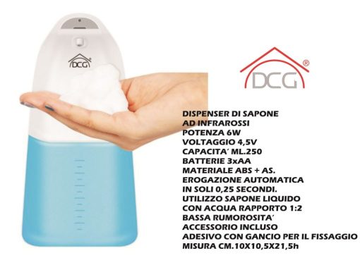 Dispenser Sapone Da Appoggio 6W-8052780962971