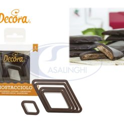 Tagliapasta Set 5 Pz. Rombo Mostacciolo-8024622061029