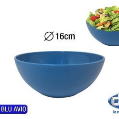 Insalatiera Plastica Cm.16 Blu Avio-8001158920679