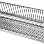 Scolapiatti Rete Cm.76 Inox Con Vassoio-8058159310398