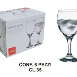 CALICE CONF. 6 PZ. CL.35 EMPERADOR ACQUA